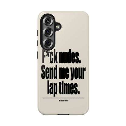 Send Me Your Lap Times — iPhone Tough Case
