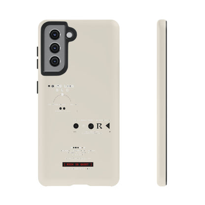 Rich Is Quiet Specimen — Samsung Galaxy Tough Case