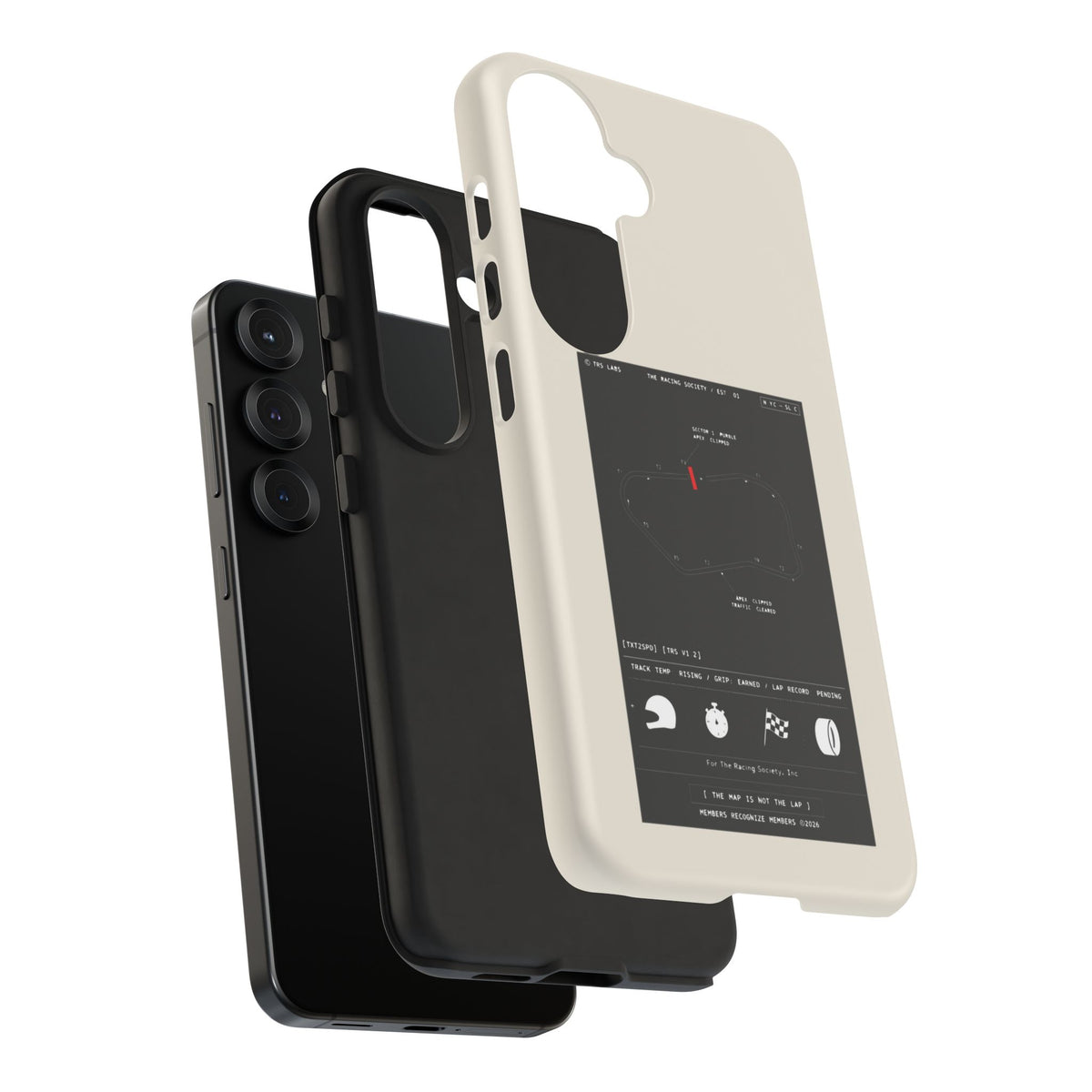 The Map Is Not The Lap — Samsung Galaxy Tough Case