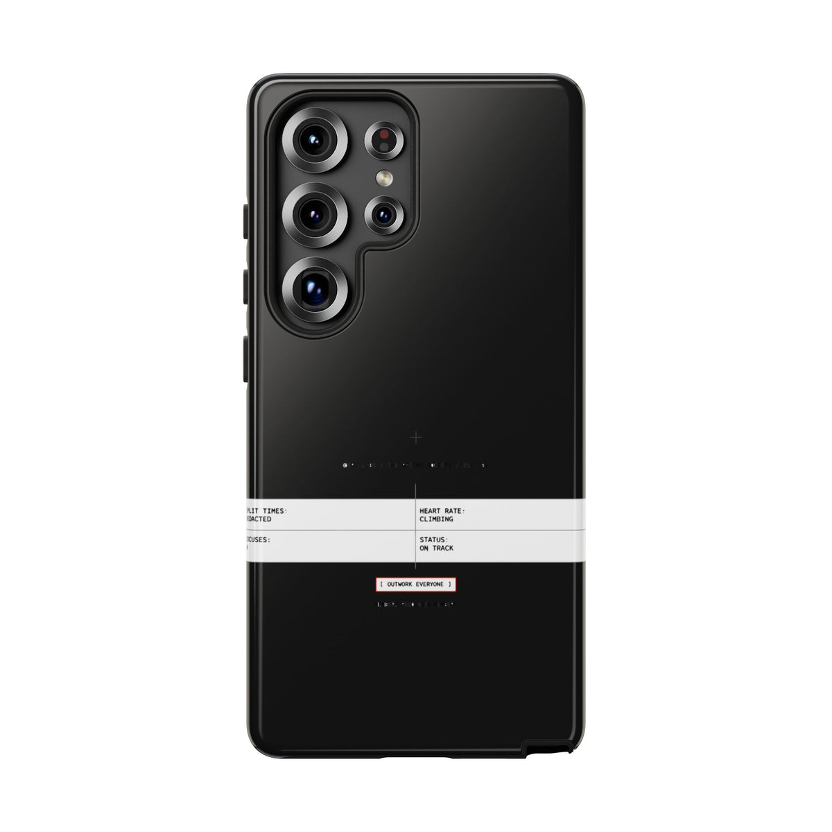 Split Times Redacted — Samsung Galaxy Tough Case