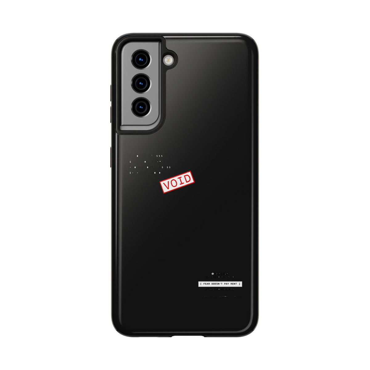 Fear Doesn't Pay Rent — iPhone Tough Case