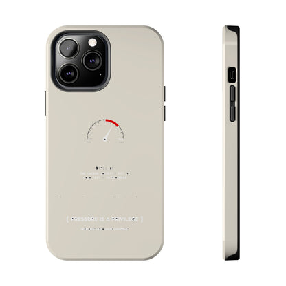 Pressure Is A Privilege — iPhone Tough Case