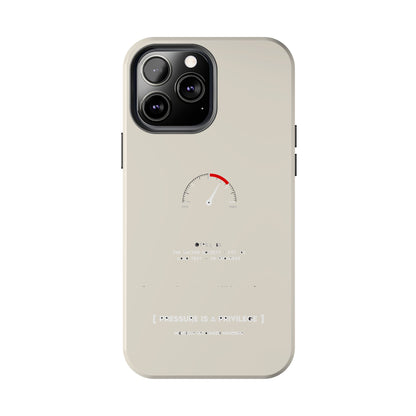 Pressure Is A Privilege — iPhone Tough Case