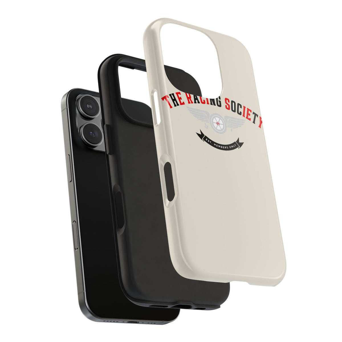 Racing Society Crest — iPhone Tough Case