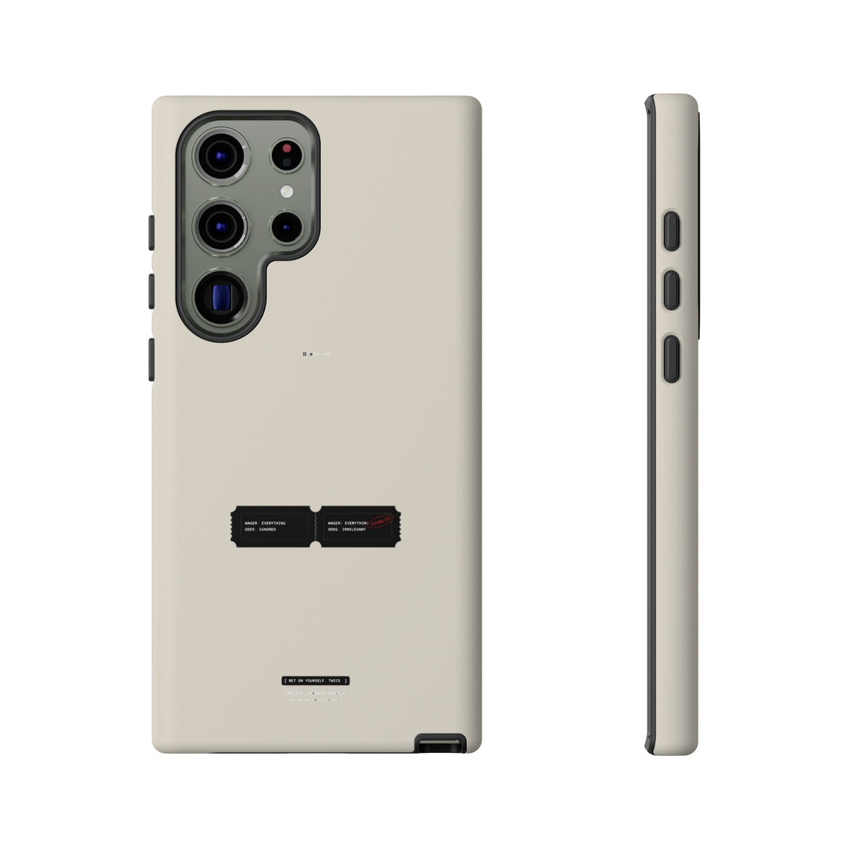 Bet On Yourself. Twice. — Samsung Galaxy Tough Case