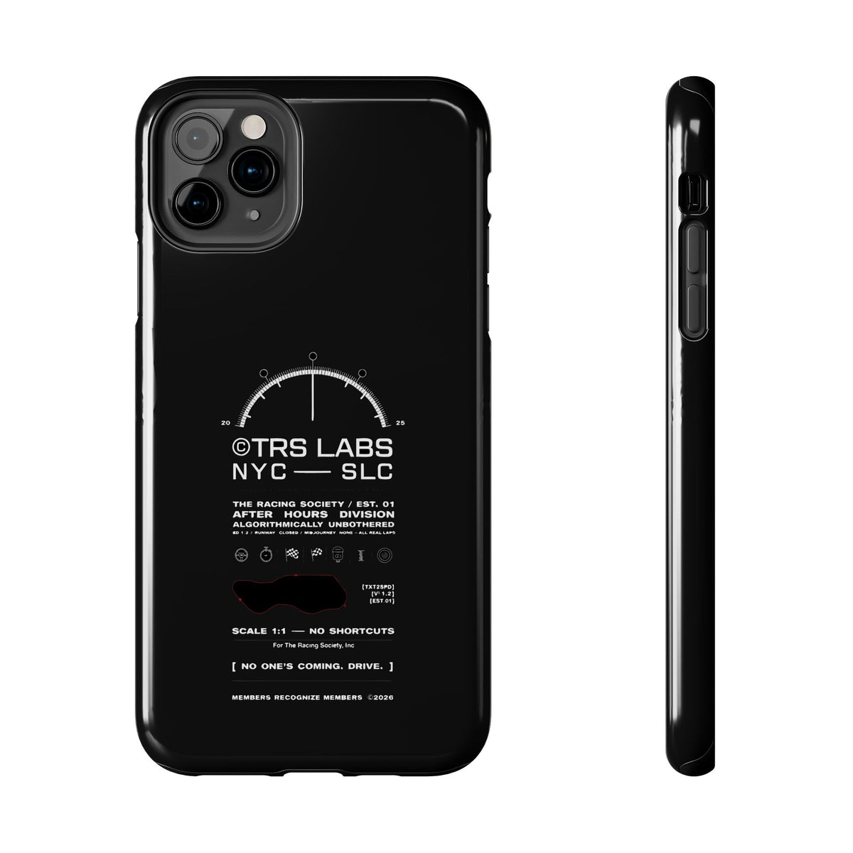 No One's Coming. Drive. — iPhone Tough Case