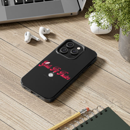 Girls Pit Faster Stopwatch — iPhone Tough Case