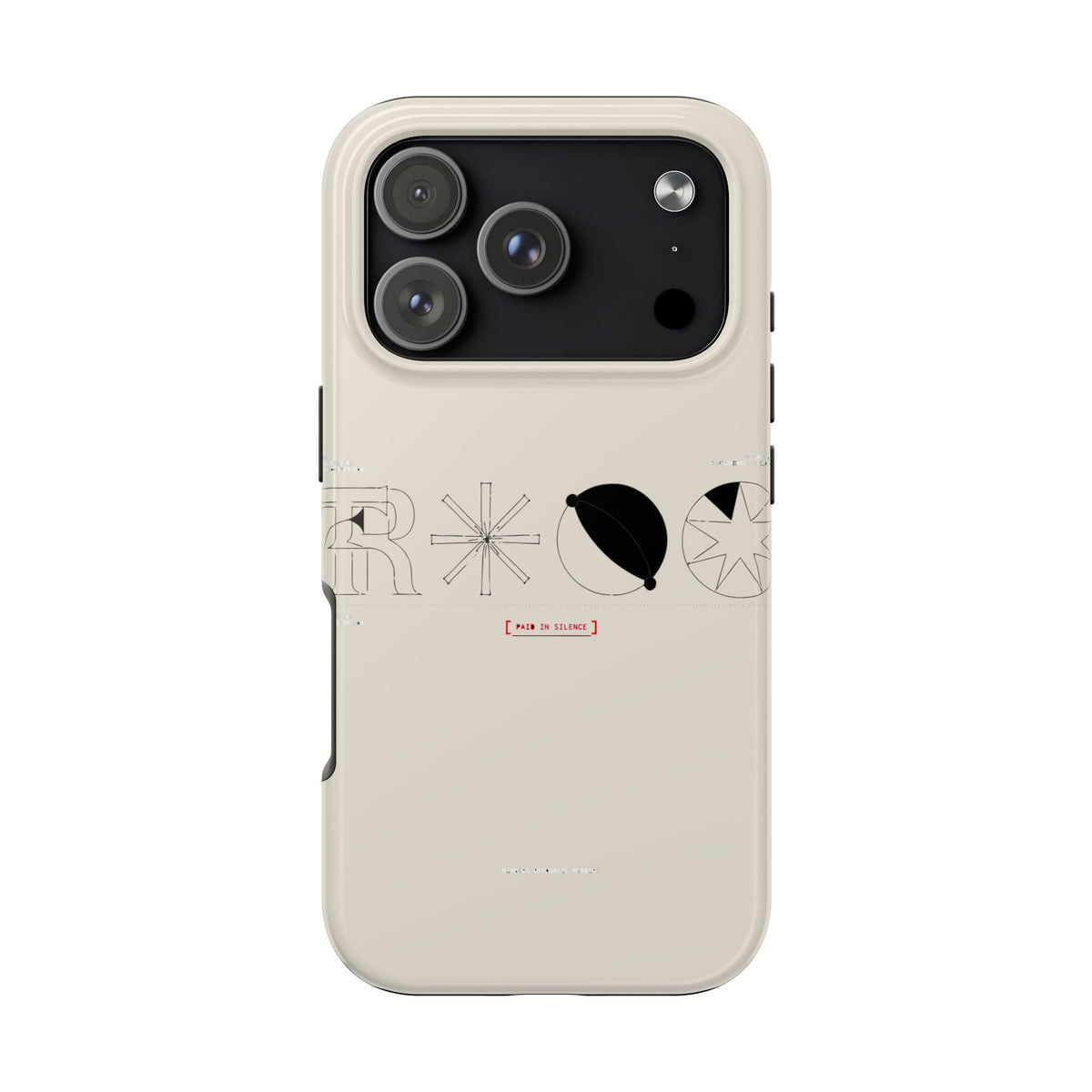 Paid In Silence — iPhone Tough Case
