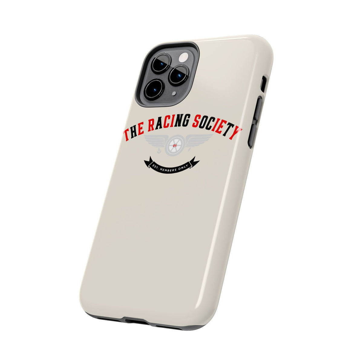 Racing Society Crest — iPhone Tough Case