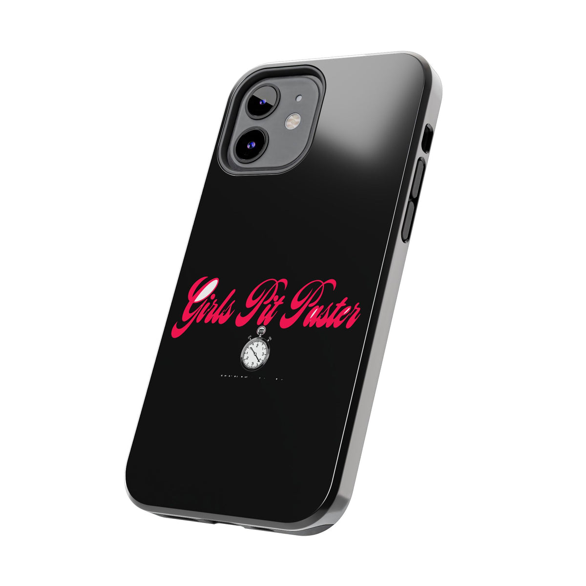 Girls Pit Faster Stopwatch — iPhone Tough Case