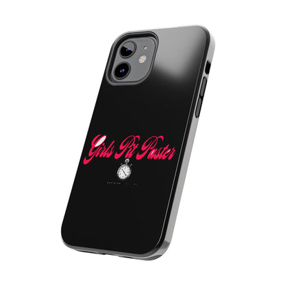 Girls Pit Faster Stopwatch — iPhone Tough Case