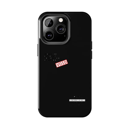 Fear Doesn't Pay Rent — iPhone Tough Case