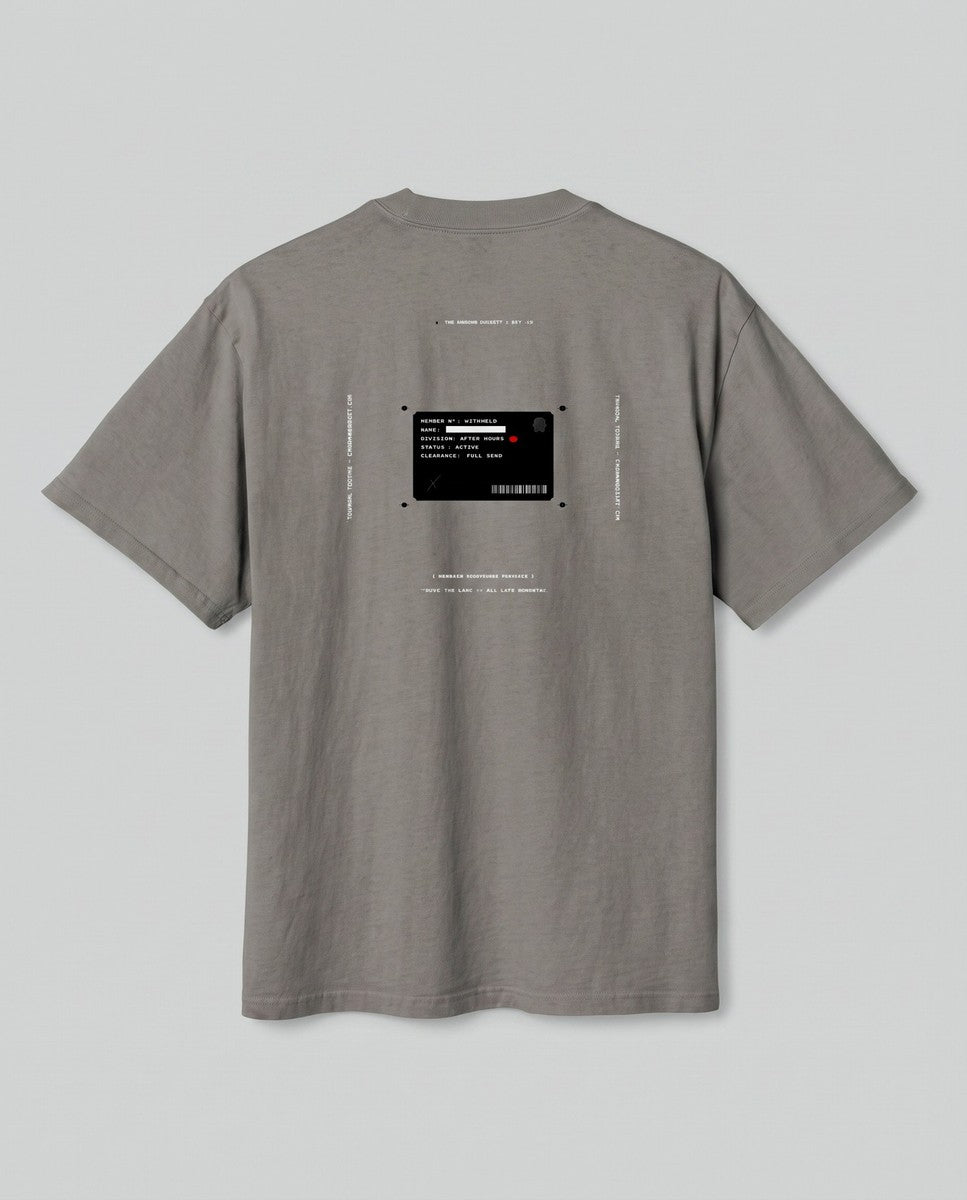 Members Recognize Members — back flat, Faded Grey
