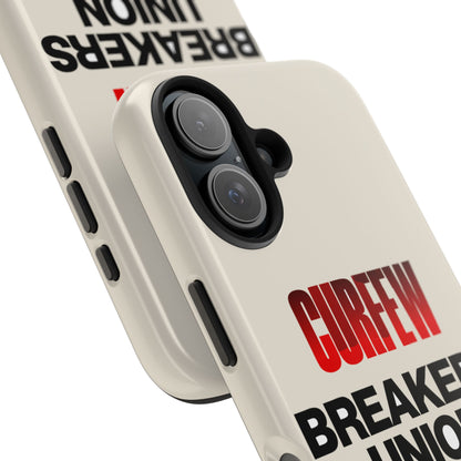Curfew Breakers Union — iPhone Tough Case
