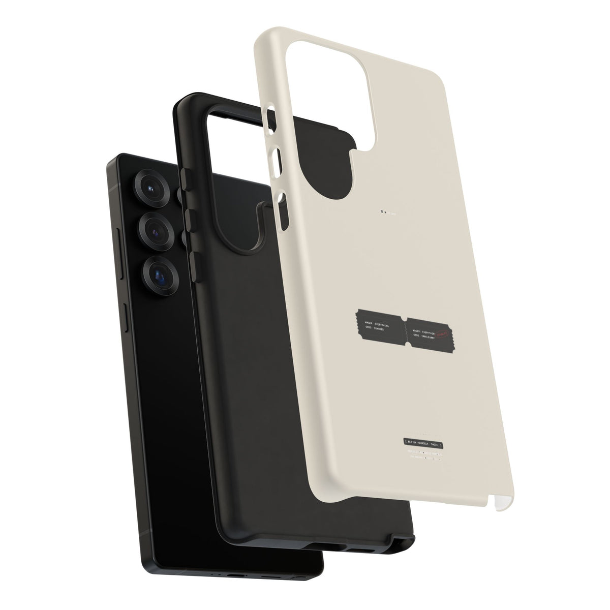 Bet On Yourself. Twice. — Samsung Galaxy Tough Case