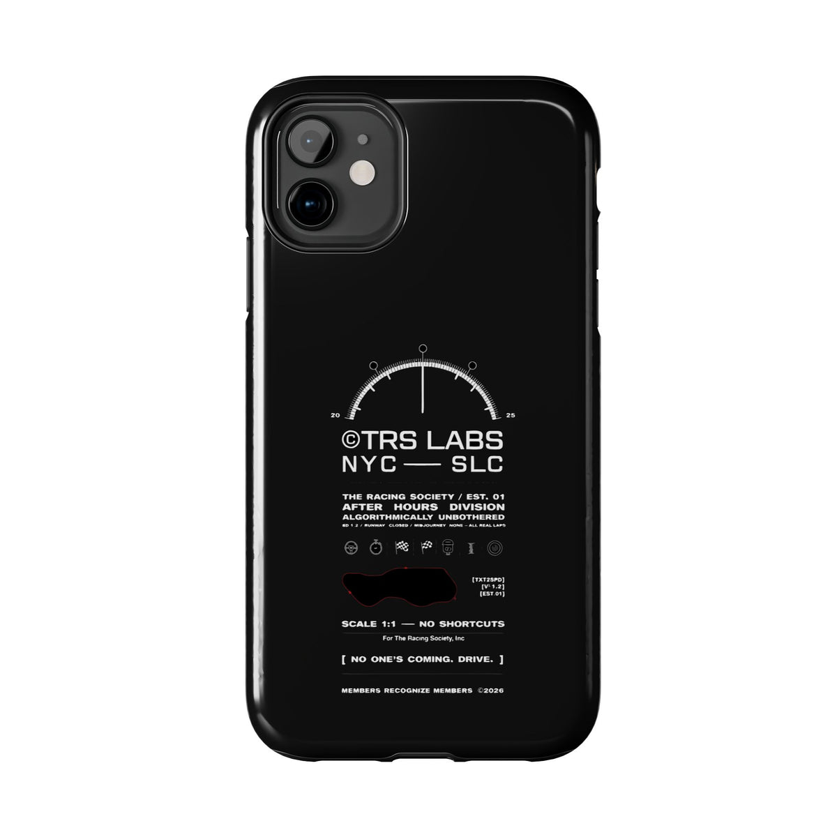 No One's Coming. Drive. — iPhone Tough Case