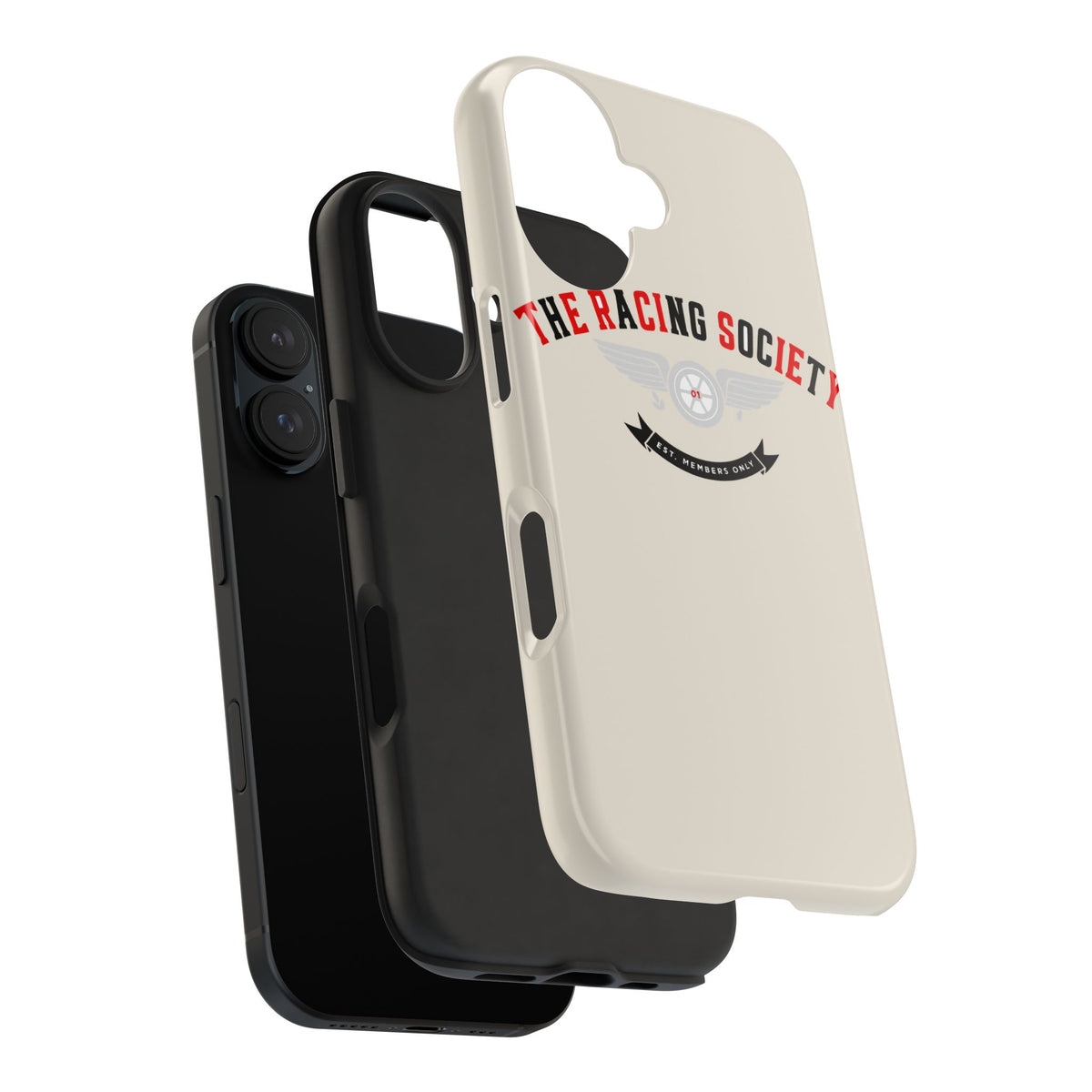 Racing Society Crest — iPhone Tough Case