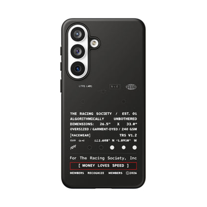 Money Loves Speed Spec — Samsung Galaxy Tough Case