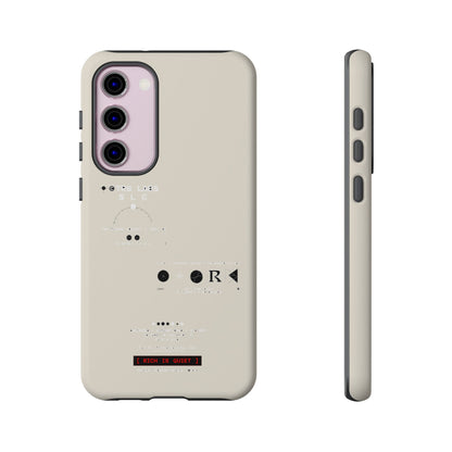 Rich Is Quiet Specimen — Samsung Galaxy Tough Case