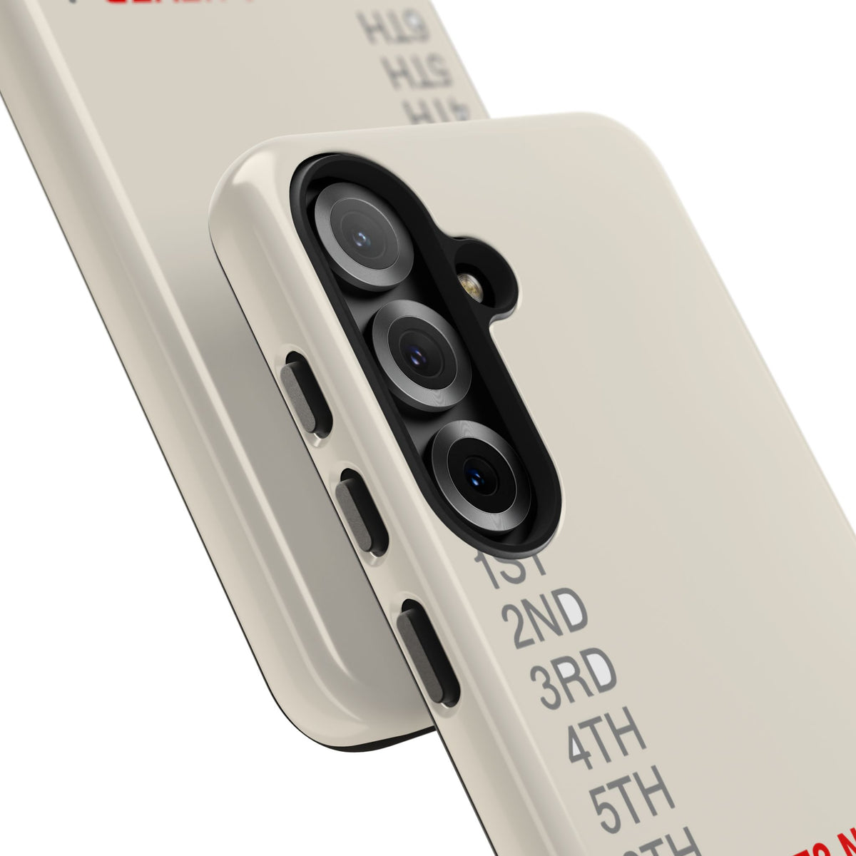 Reverse? Never. — iPhone Tough Case