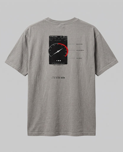 Built After Midnight — back flat, Faded Grey