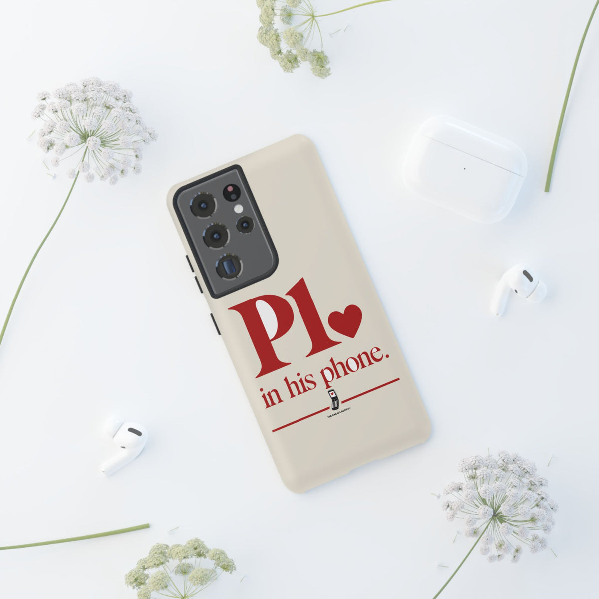 P1 In His Phone — Samsung Galaxy Tough Case