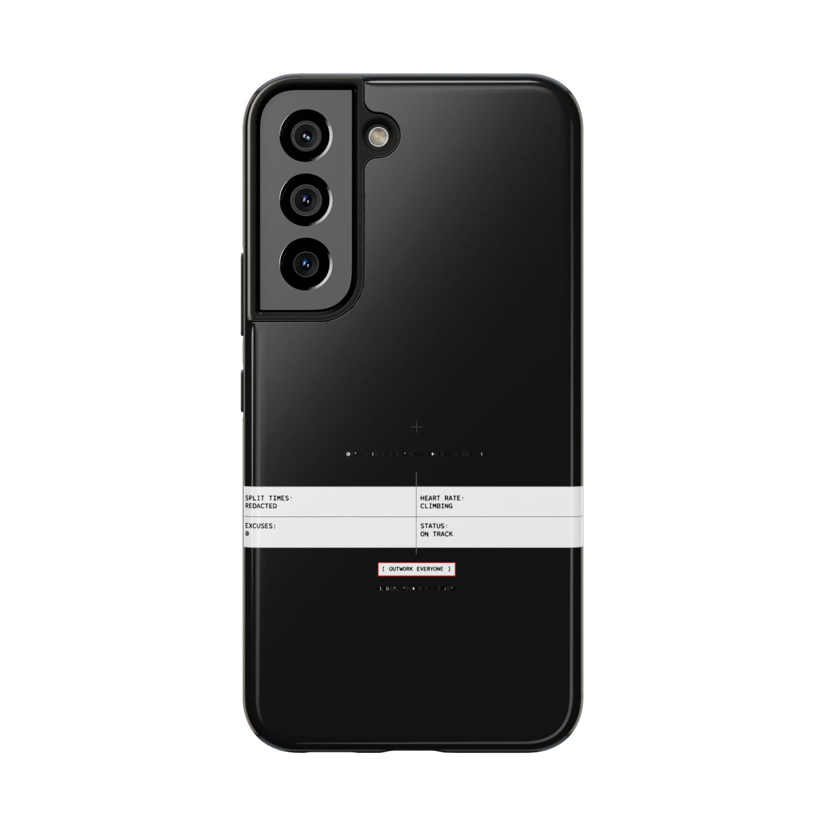 Split Times Redacted — iPhone Tough Case