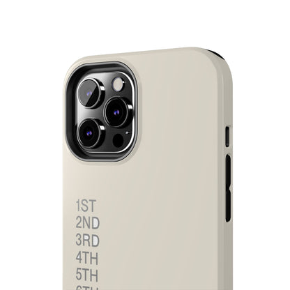 Reverse? Never. — iPhone Tough Case