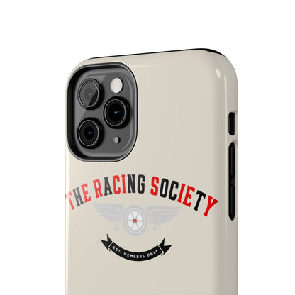 Racing Society Crest — iPhone Tough Case