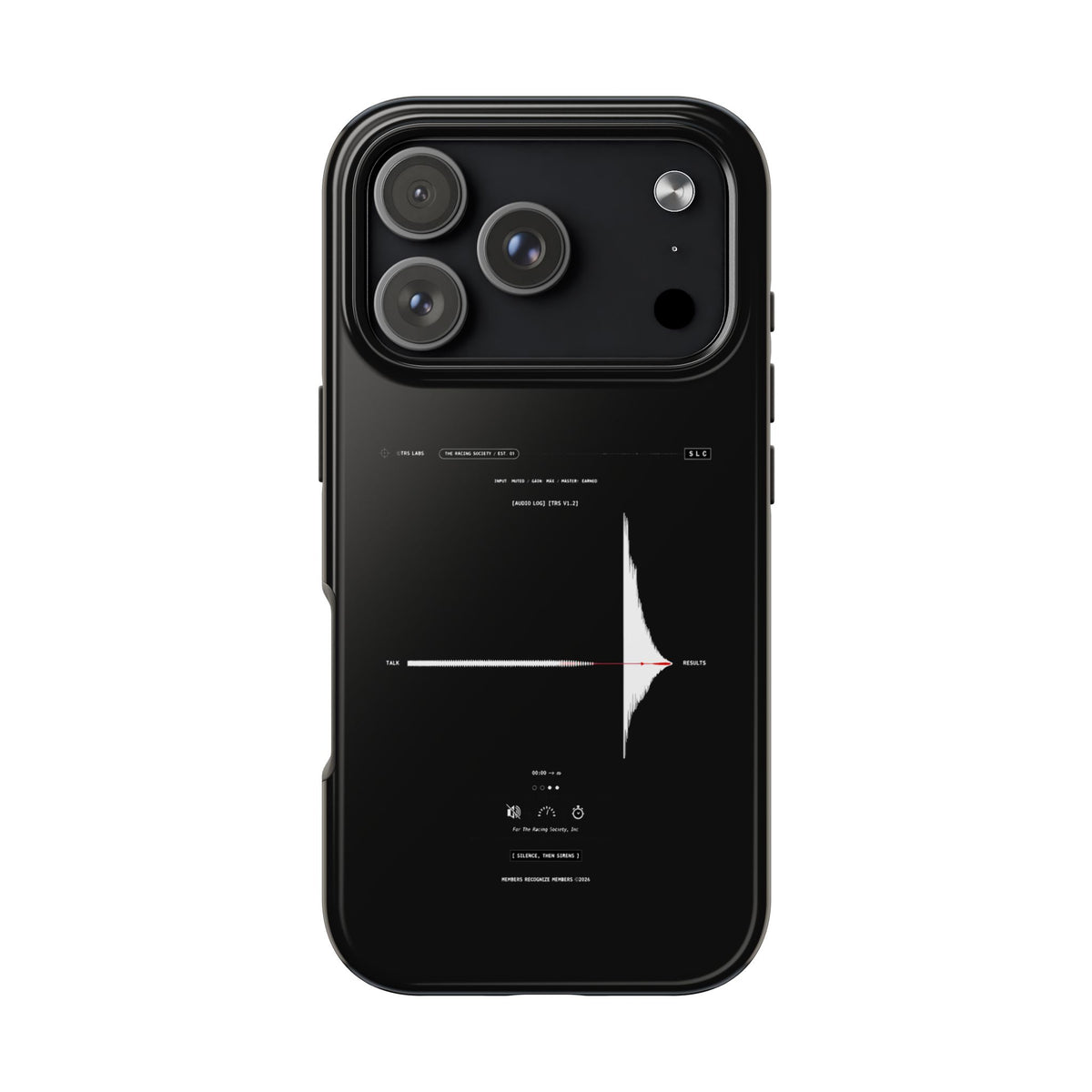Silence, Then Sirens — iPhone Tough Case
