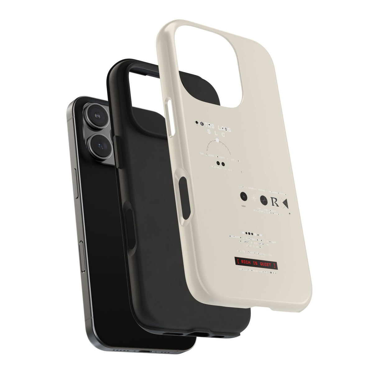 Rich Is Quiet Specimen — iPhone Tough Case
