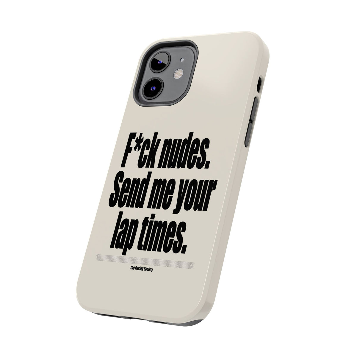 Send Me Your Lap Times — iPhone Tough Case