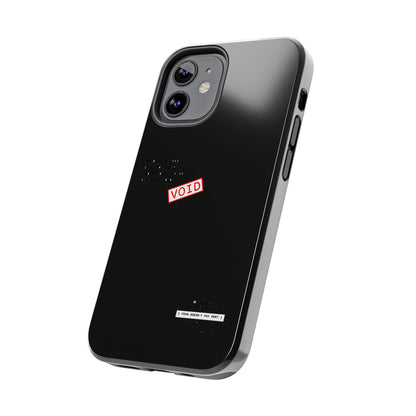 Fear Doesn't Pay Rent — iPhone Tough Case