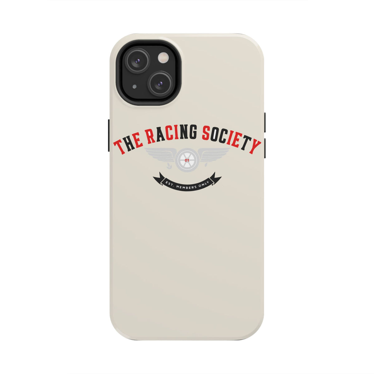 Racing Society Crest — iPhone Tough Case