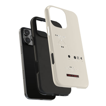 Rich Is Quiet Specimen — iPhone Tough Case