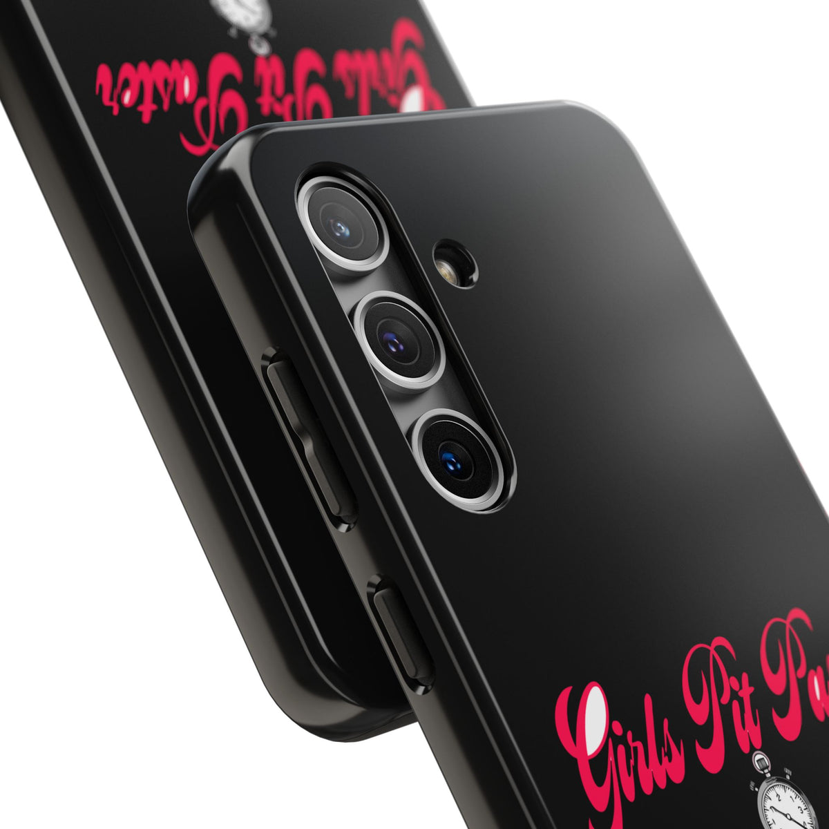 Girls Pit Faster Stopwatch — iPhone Tough Case