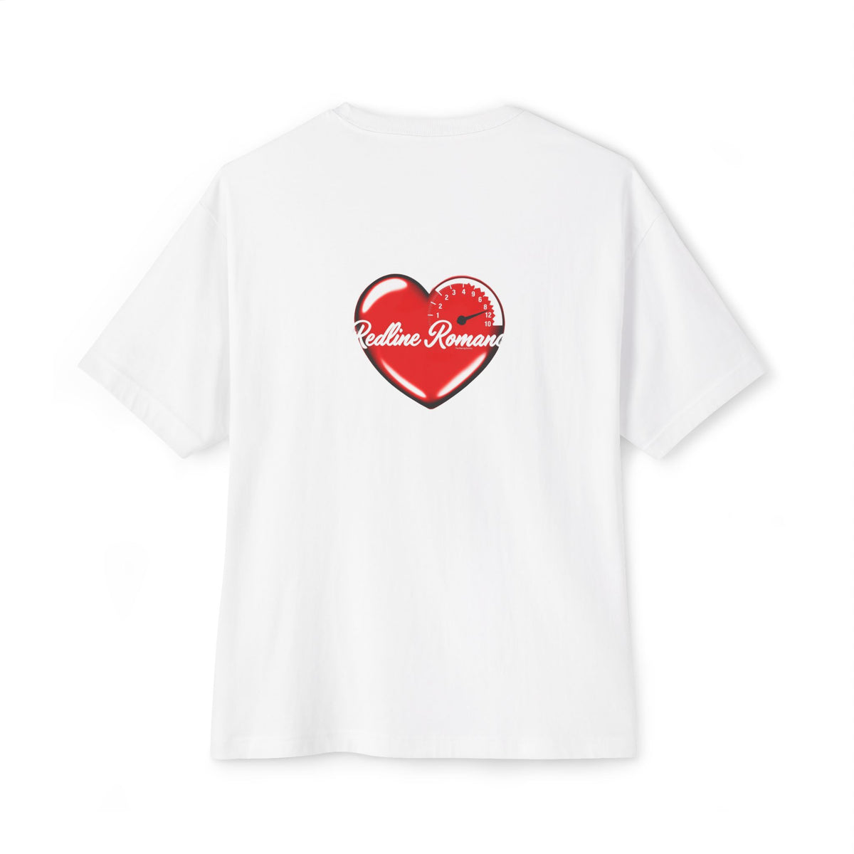 Redline Romance — Oversized Boxy Tee