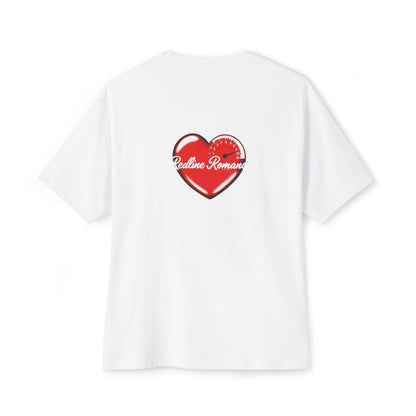 Redline Romance — Oversized Boxy Tee