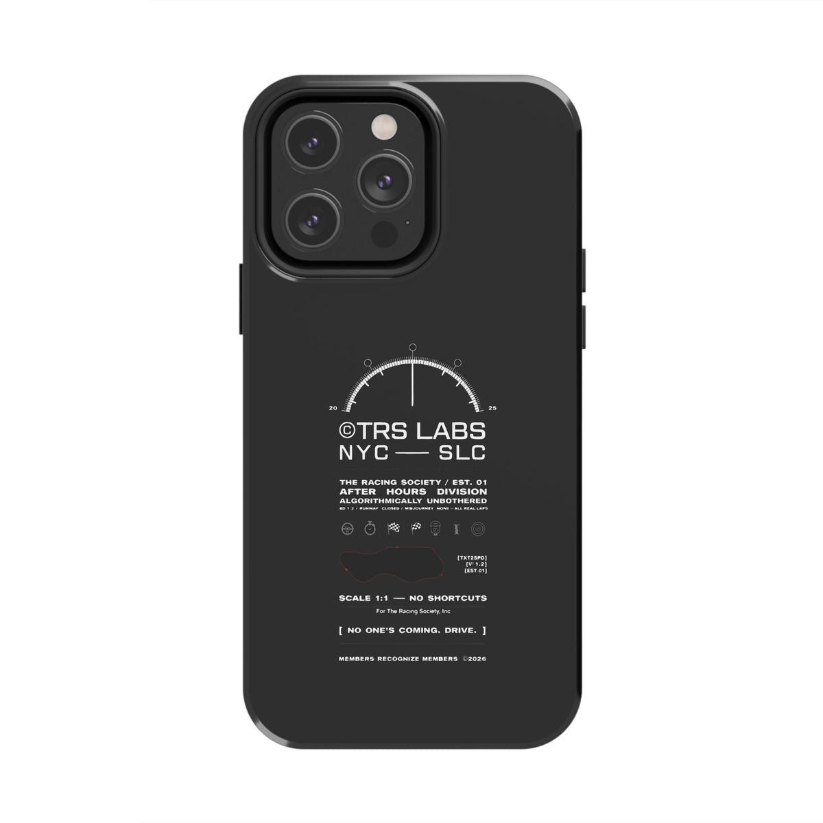 No One's Coming. Drive. — iPhone Tough Case