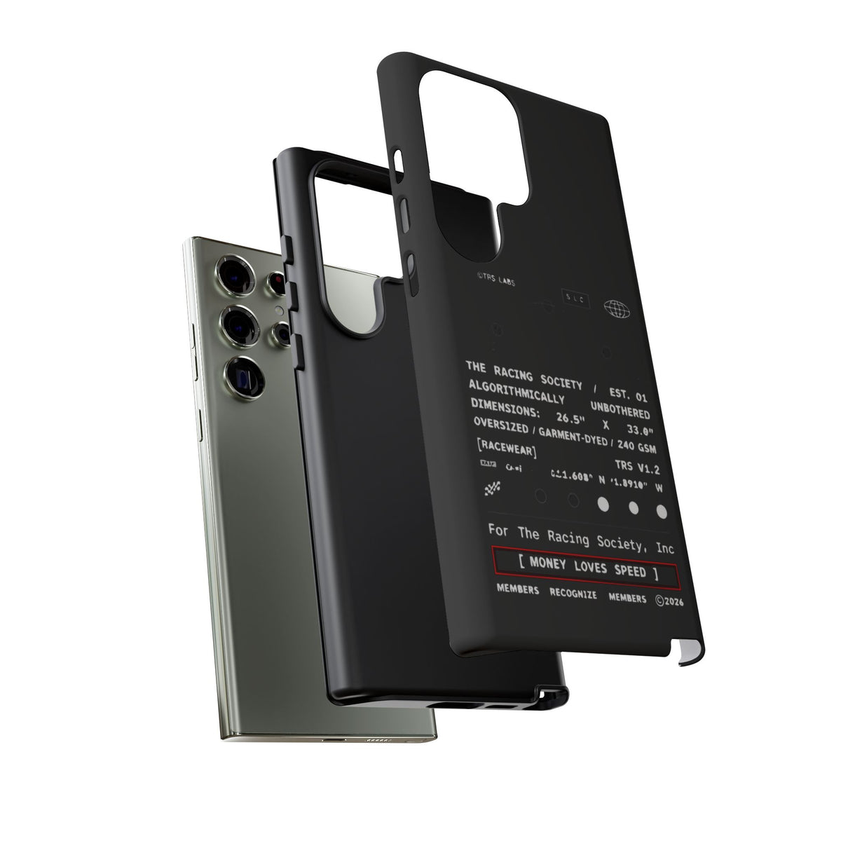 Money Loves Speed Spec — Samsung Galaxy Tough Case