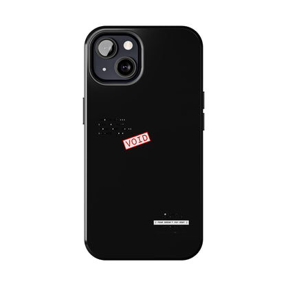 Fear Doesn't Pay Rent — iPhone Tough Case