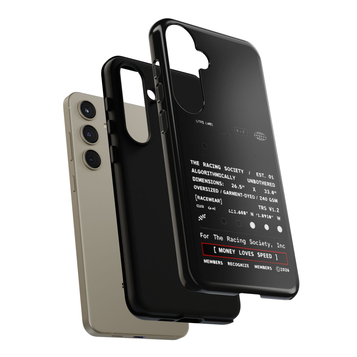 Money Loves Speed Spec — Samsung Galaxy Tough Case