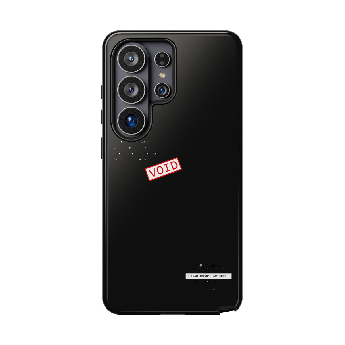 Fear Doesn't Pay Rent — Samsung Galaxy Tough Case