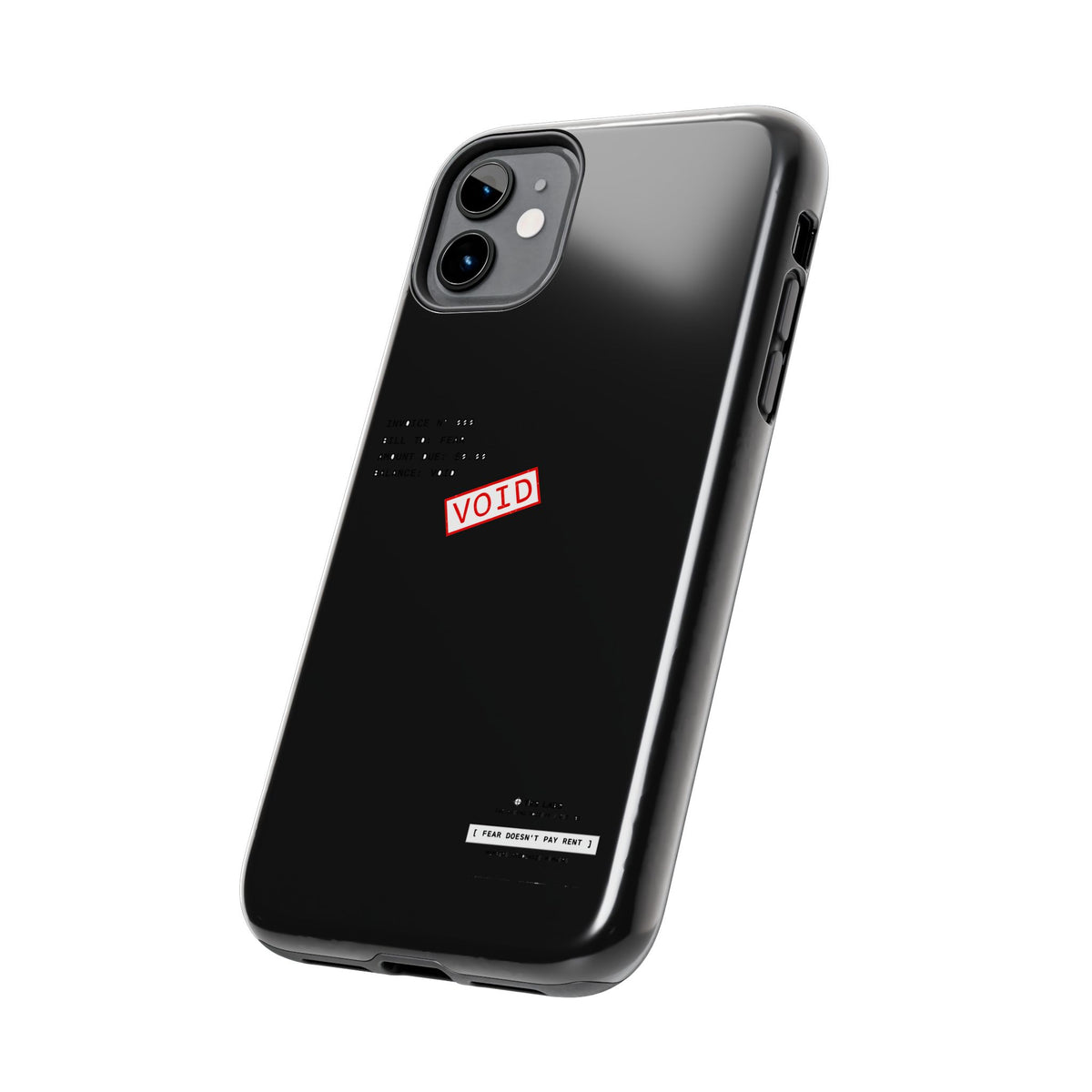 Fear Doesn't Pay Rent — iPhone Tough Case