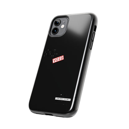 Fear Doesn't Pay Rent — iPhone Tough Case