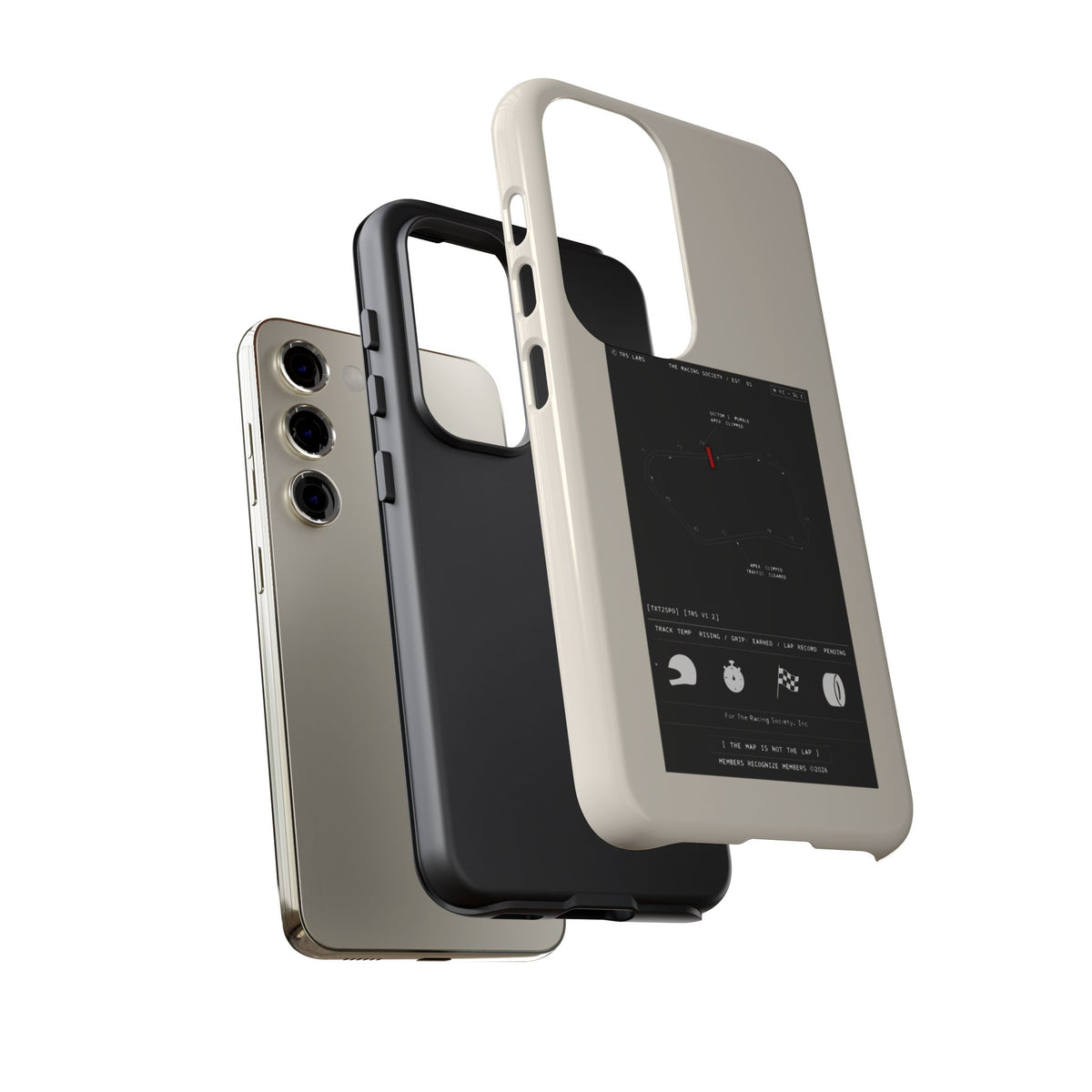 The Map Is Not The Lap — Samsung Galaxy Tough Case
