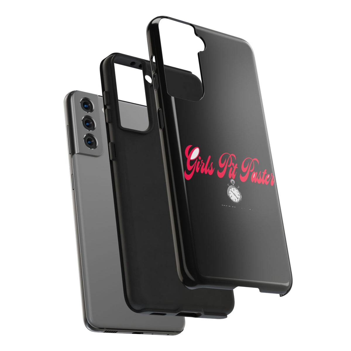 Girls Pit Faster Stopwatch — iPhone Tough Case