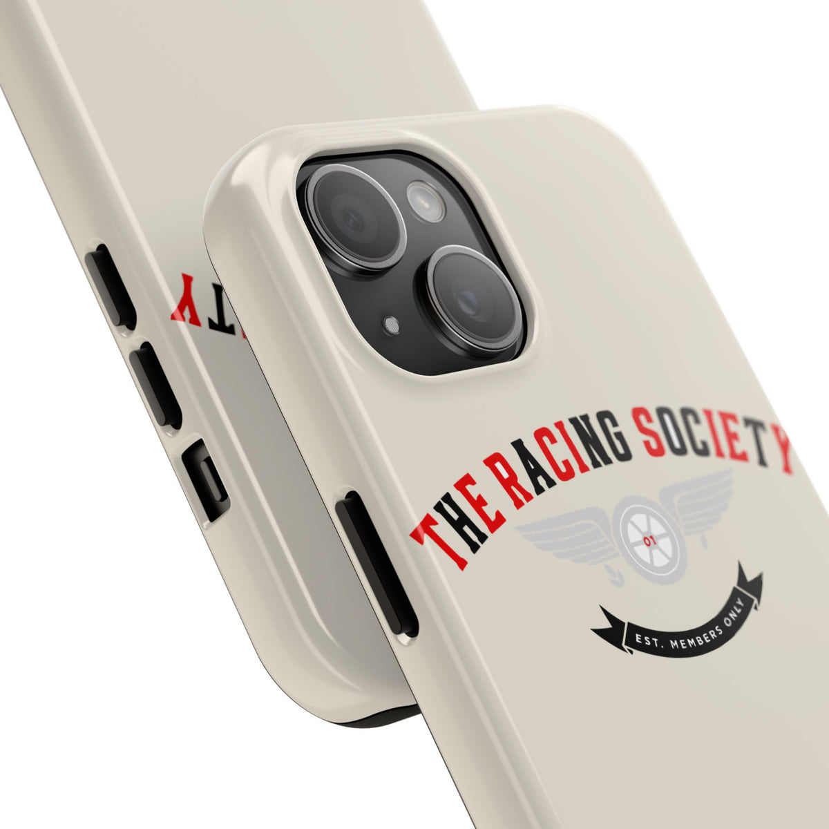 Racing Society Crest — iPhone Tough Case
