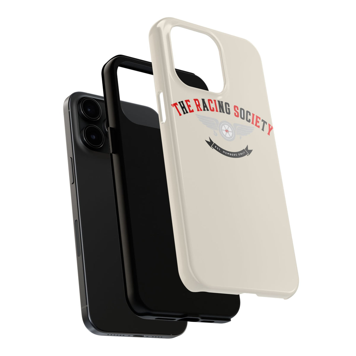 Racing Society Crest — iPhone Tough Case