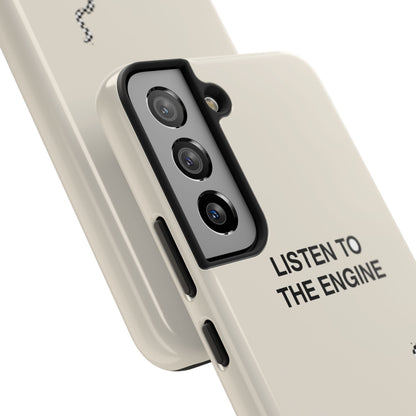 Listen To The Engine, Not The News — iPhone Tough Case